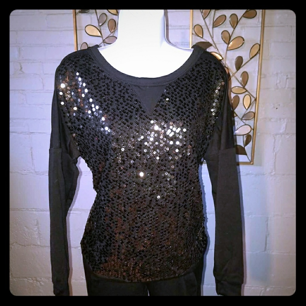 Sequin Sweatshirt